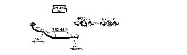 ERNST 100304 Exhaust System